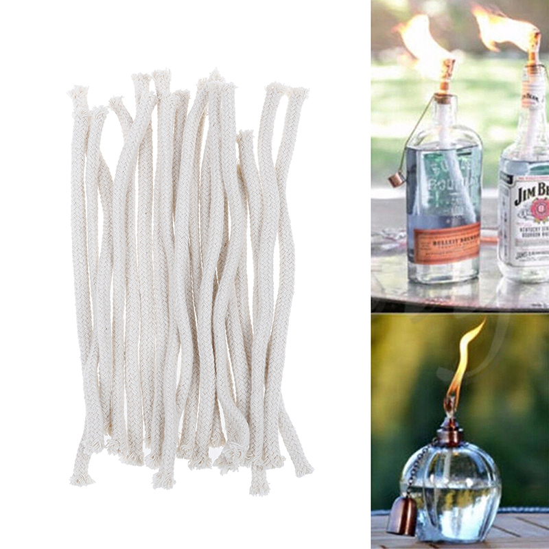 Candle X - 5 Stuks Katoenen Draad Lont Alcohol