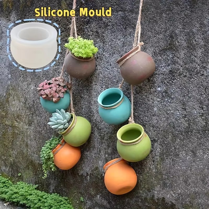 Candle Making Design - Siliconen bloempotvormen, harsvormen, epoxyvormen, geurkaarsvormen, kleine