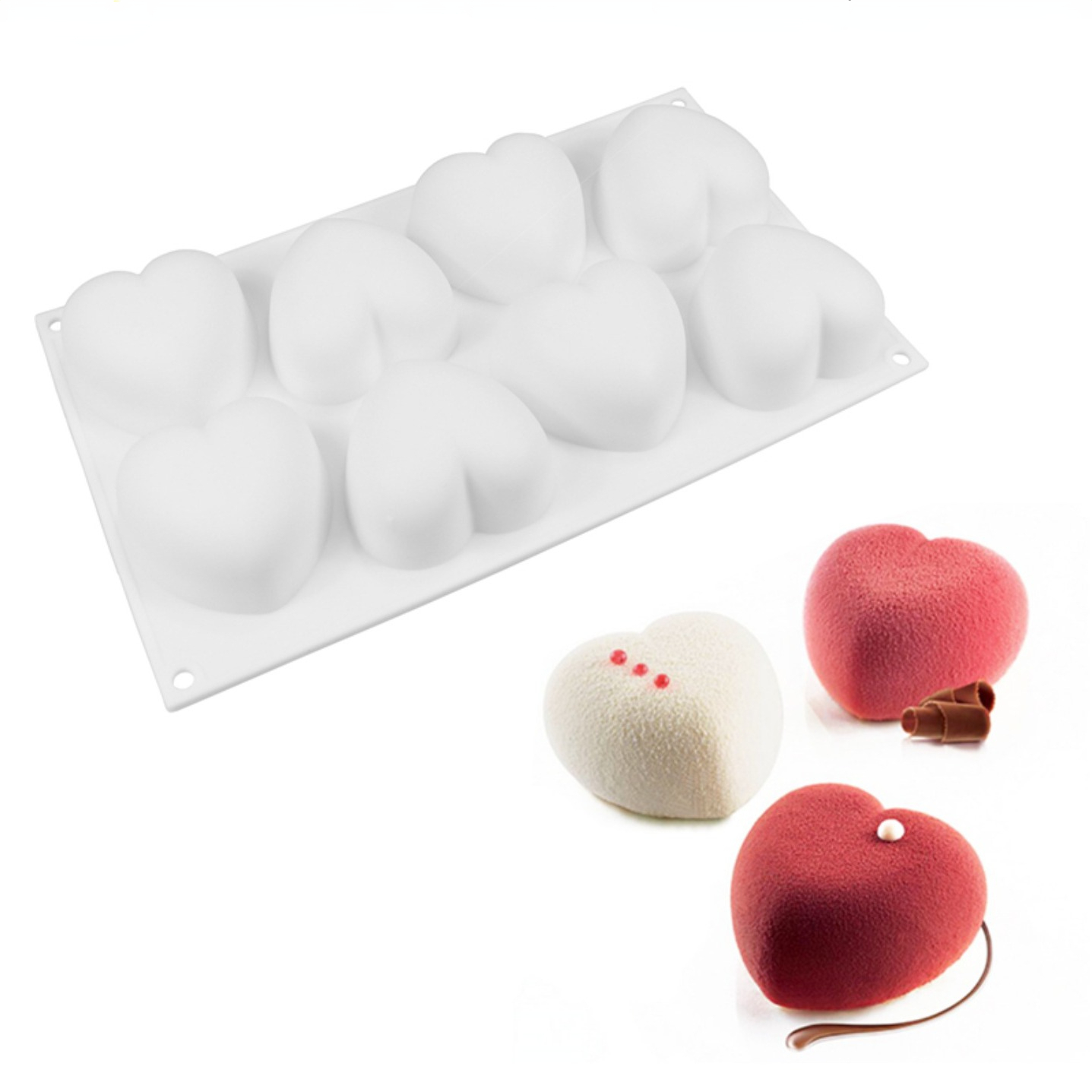 Candle Making Experience - Liefde Hart Siliconen Zeep Schimmel Handgemaakte