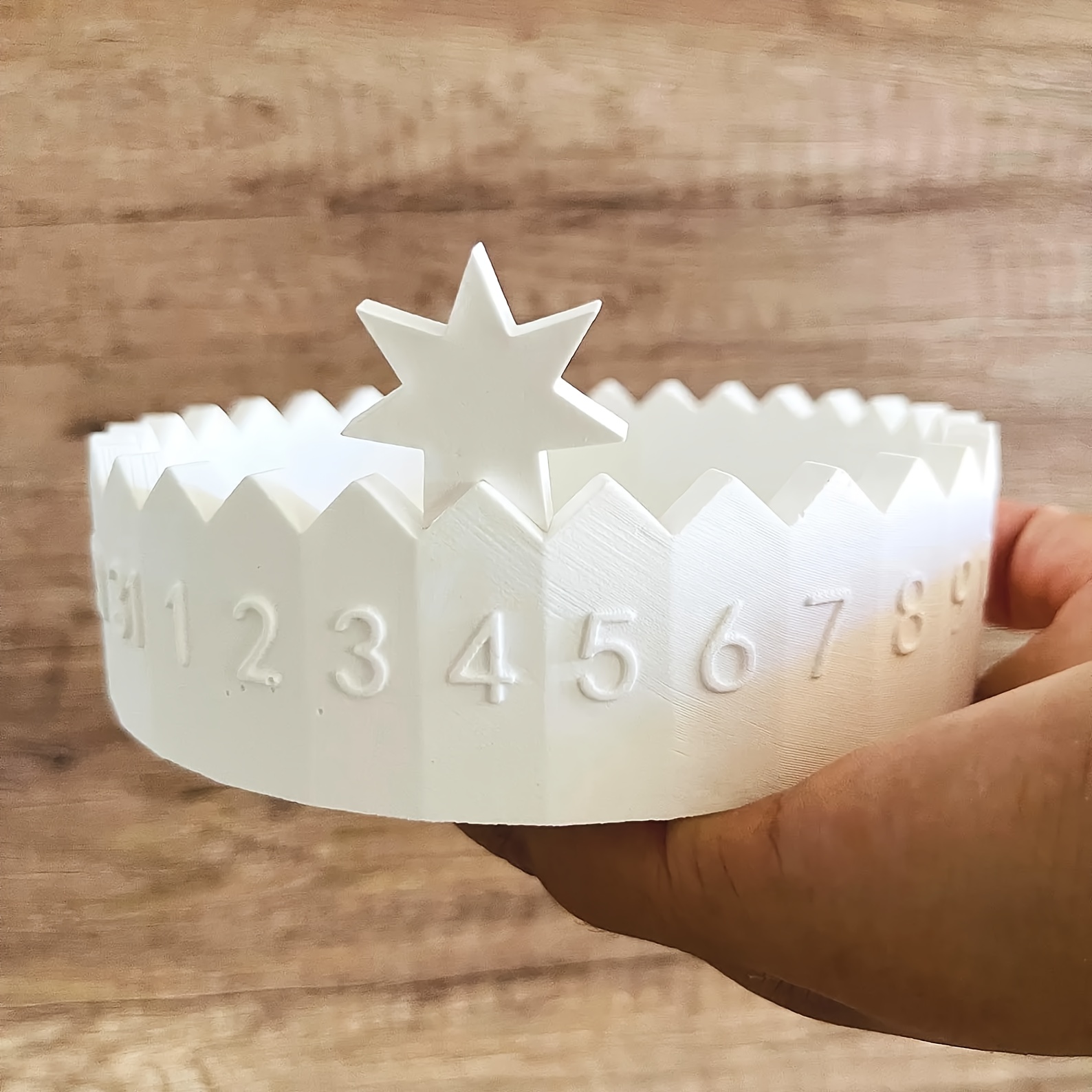 Candle Making Design - 1 set Adventskalender siliconen mal -