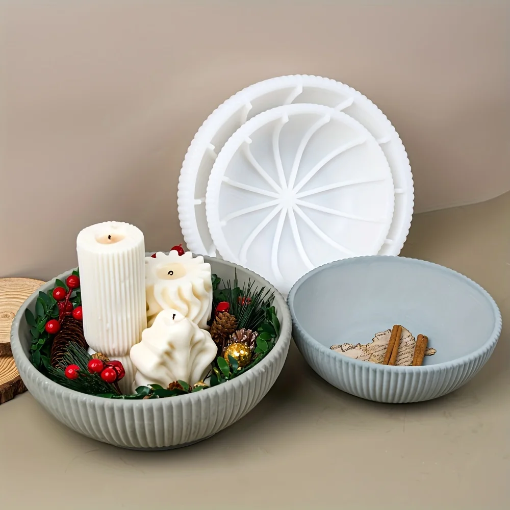 Candle Making Design - 1-ring siliconen mal voor epoxy, kaarsen