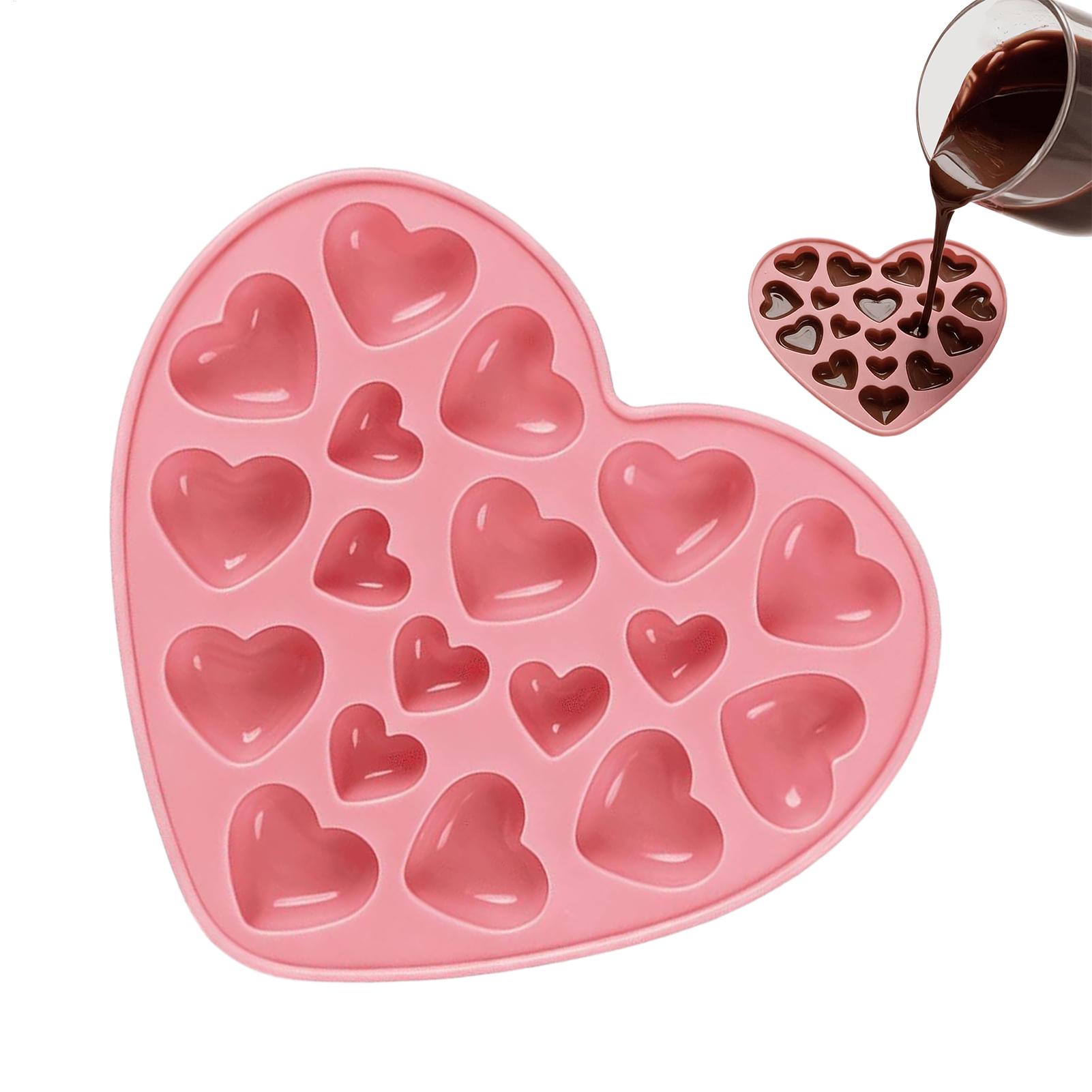 Candle Making Set - Liefde siliconen chocoladevorm Siliconen hart snoep