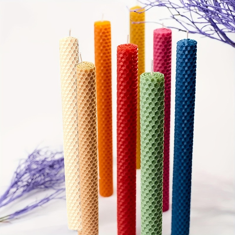 Candle X - 18/27 Fijne Kaarsen van Bijenwas, Lange