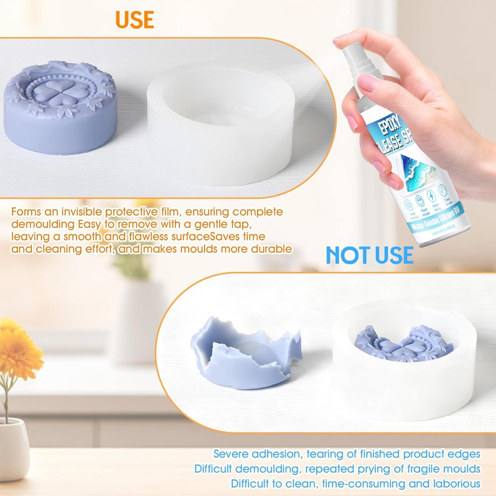 Siliconen ontvormspray Epoxy o - Candle Making Design recensie en prijs
