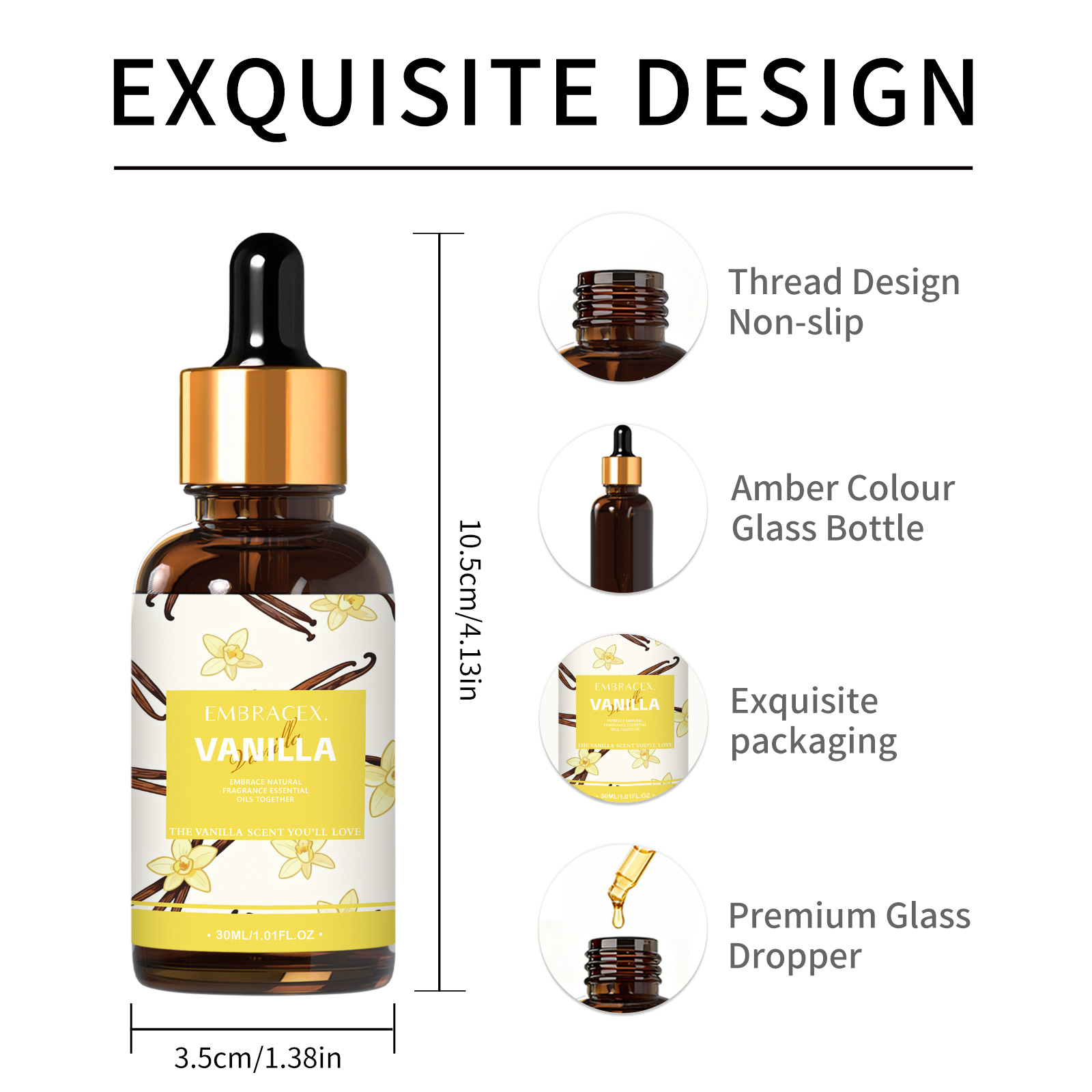 30 ml vanille-etherische olie  - Candle Making Essential Oil recensie en prijs