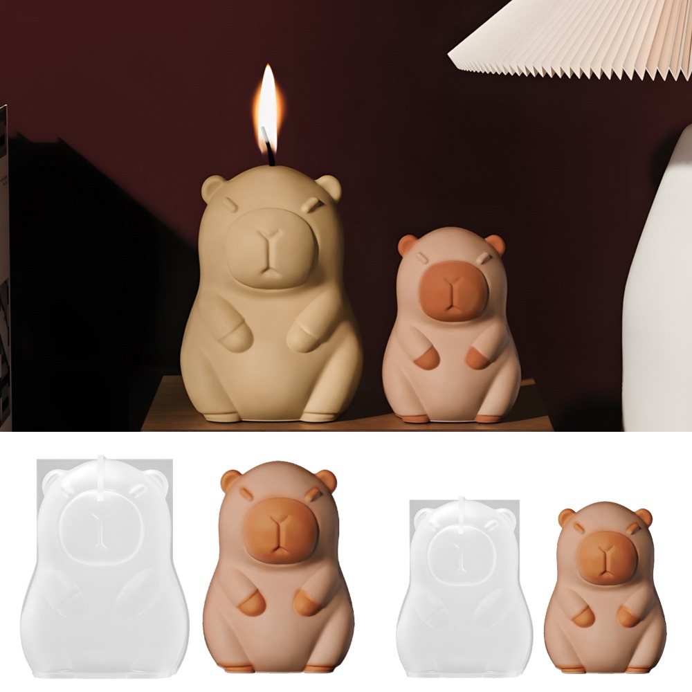 Staande Capibara geurkaars sil - Candle Making Experience recensie en prijs