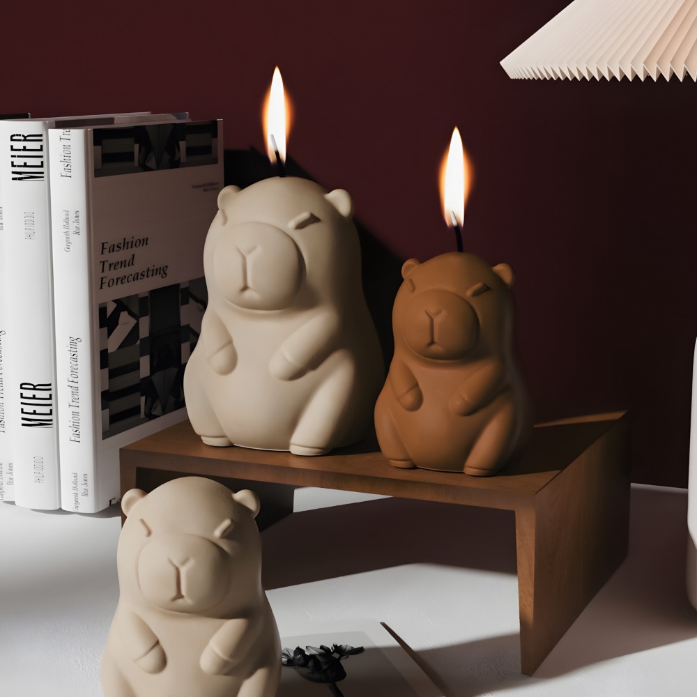 Staande Capibara geurkaars sil - Candle Making Experience recensie en prijs