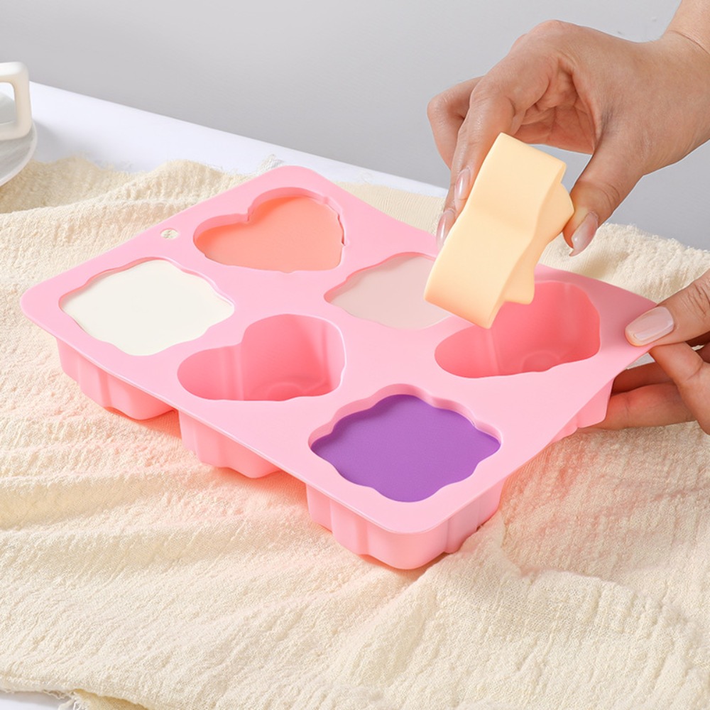 Vierkante hartvorm siliconen m - Candle Making Experience recensie en prijs