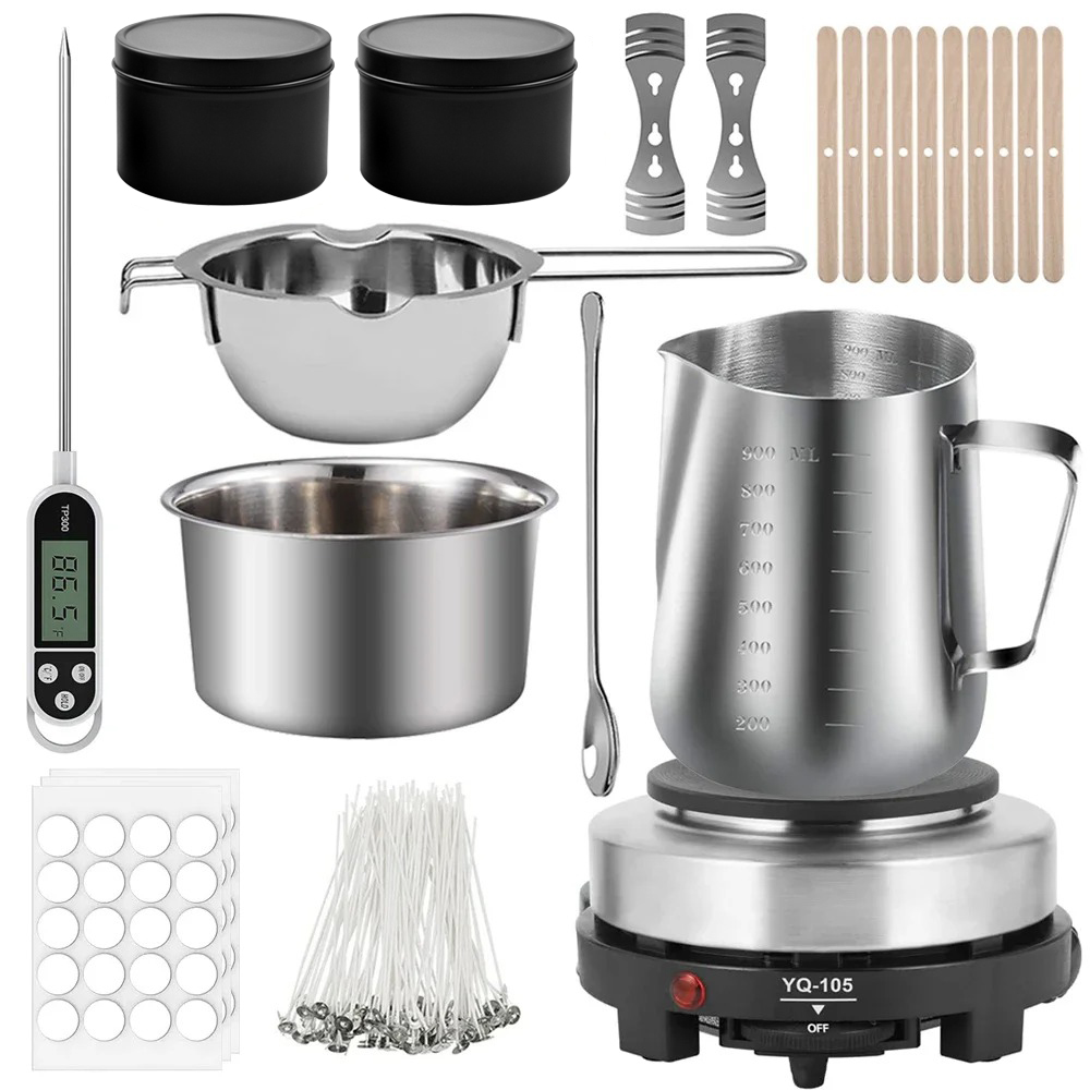 Glintmos DIY kaarsenmaakset me - Candle Making Set recensie en prijs