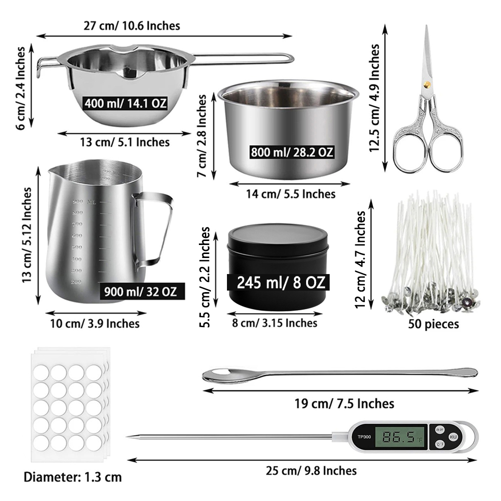 Glintmos DIY kaarsenmaakset me - Candle Making Set recensie en prijs