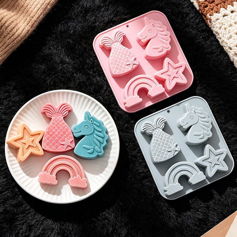 2 stks/set 4 Holte Eenhoorn Re - Candle Making Set recensie en prijs