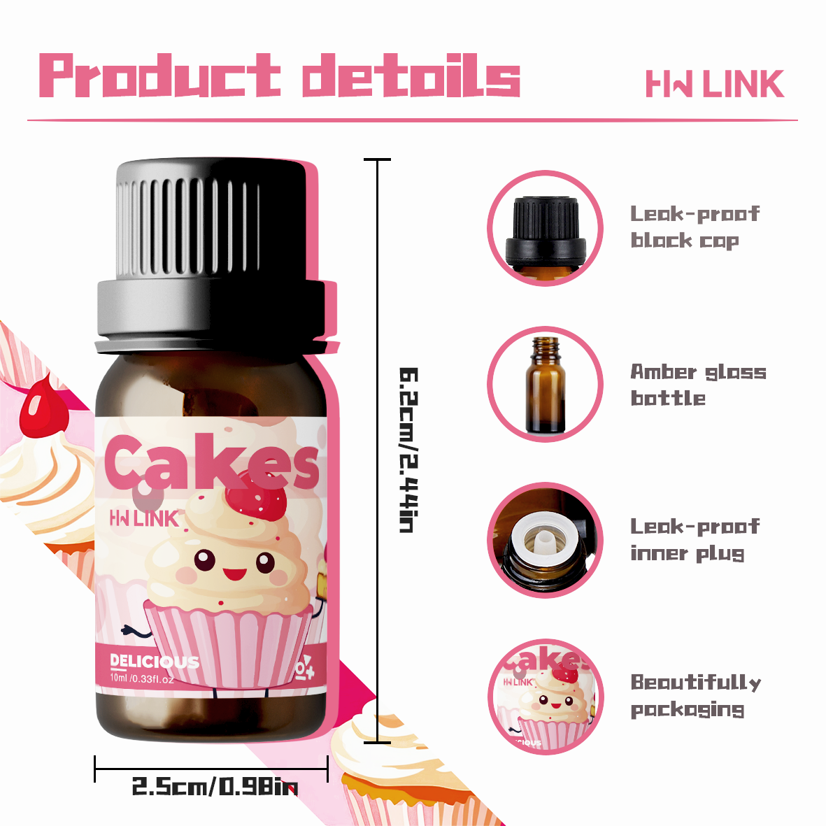 10ml Cakes Essentiële Oliën Ka - Candle Making Essential Oil recensie en prijs