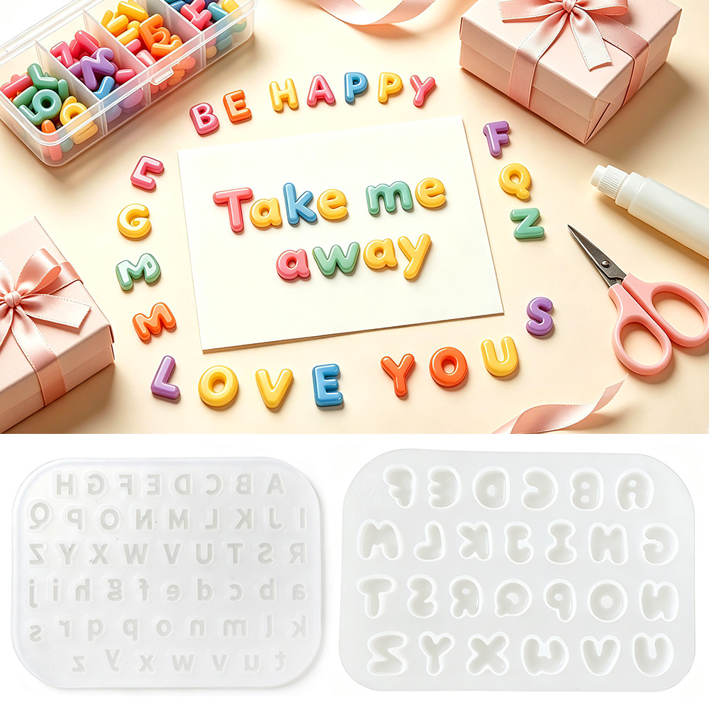 2 stuks mini letter siliconen  - Candle Making Set recensie en prijs