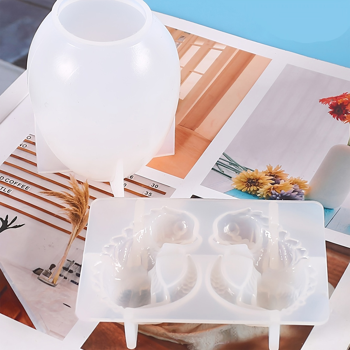 Siliconen drakenei mallen, 2-d - Candle Making Set recensie en prijs
