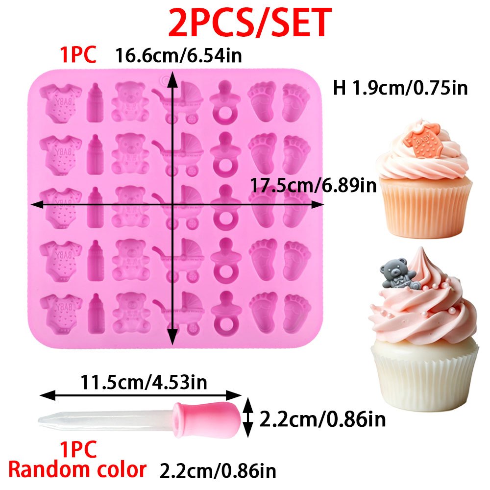 2-delige siliconen malset, 35- - Candle Making Set recensie en prijs