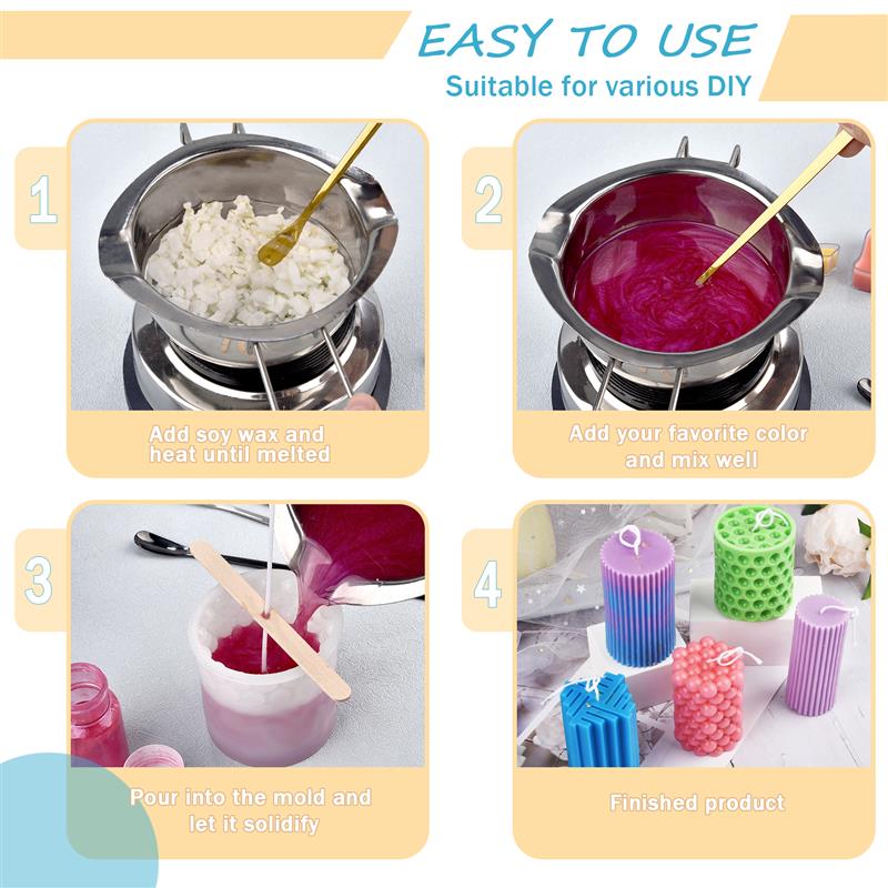 100/500g/1kg Pure Sojawas Para - Candle Making Experience recensie en prijs