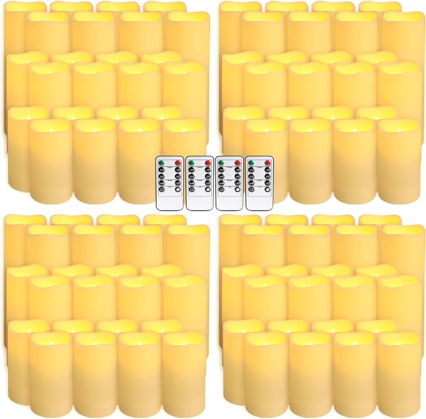 Set van 96 waterdichte buitenk - Candle X recensie en prijs