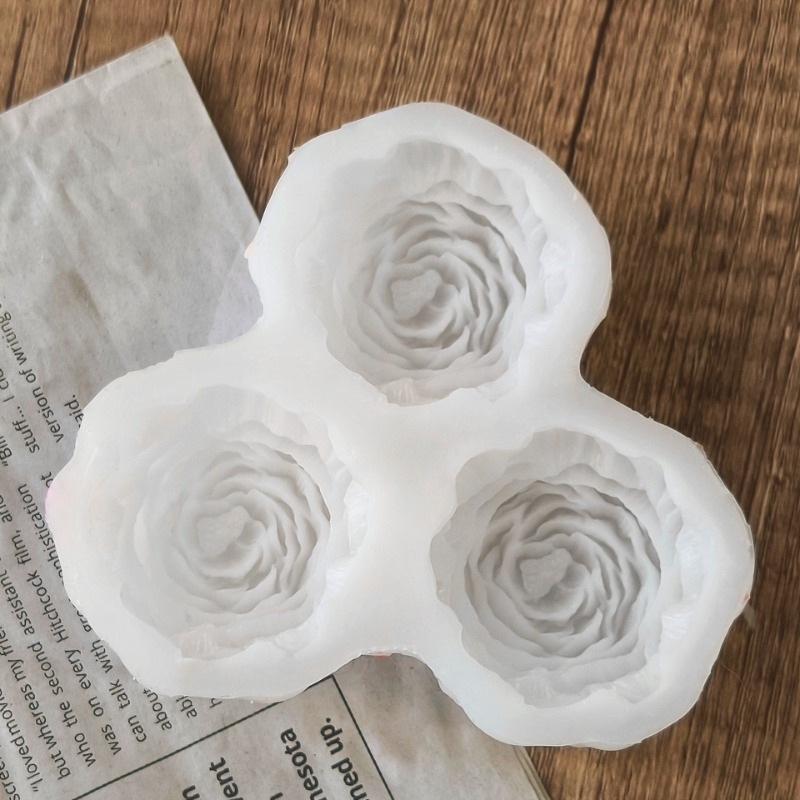 3 stks/set Pioenbloem Kaars Si - Candle Making Set recensie en prijs